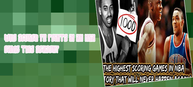 Highest scoring nba game