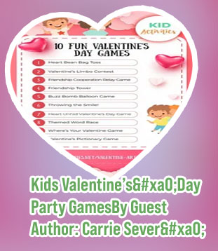 Kids valentines day games