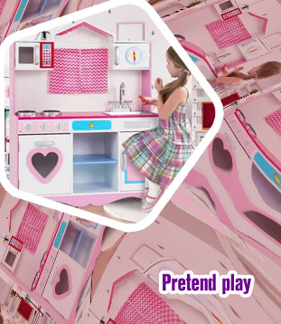 Pretend play kitchen