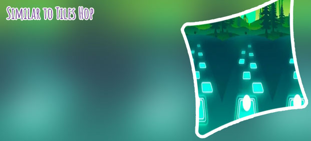 Tile hop game